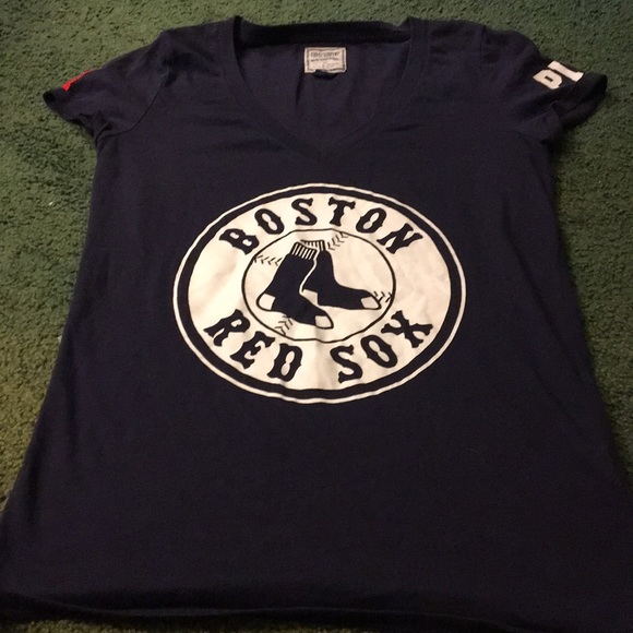 pink boston red sox shirt